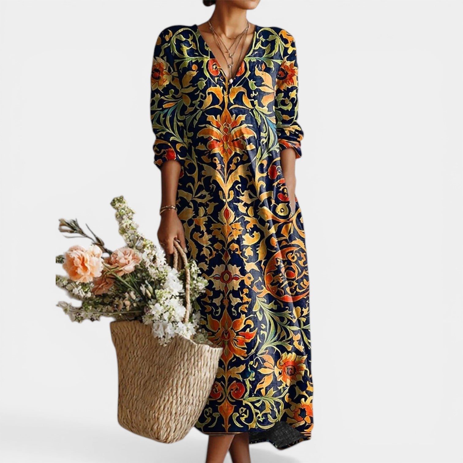 TRACY™ - ELEGANT COMFORT TUMMY COVERAGE DRESS