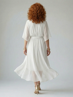 ELRIC™ - LIGHT DRAPE MIDI DRESS