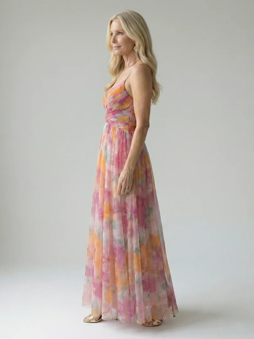 ISEL™ - SOFT WRAP MAXI DRESS