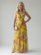 ISEL™ - SOFT WRAP MAXI DRESS