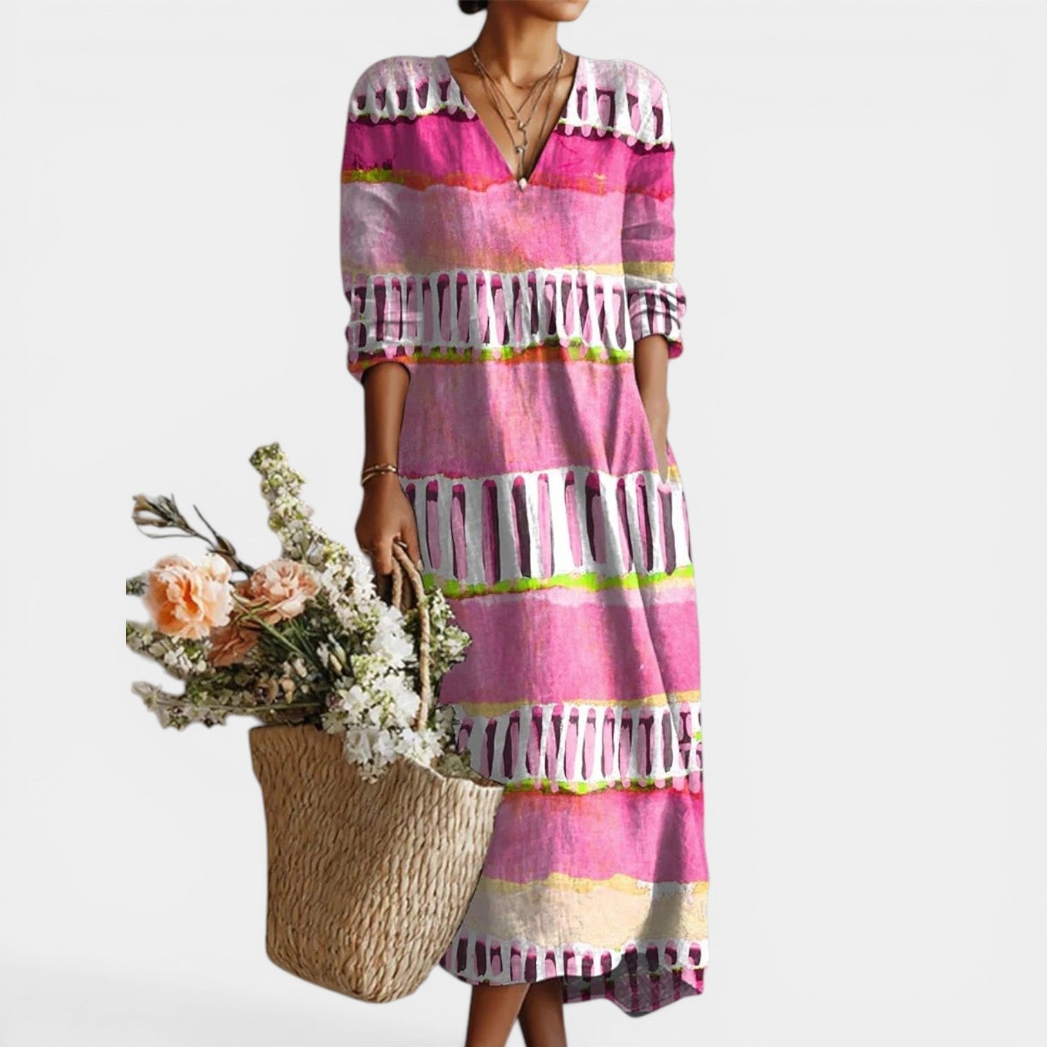 LAFAYETTE™ - ELEGANT COMFORT TUMMY COVERAGE DRESS