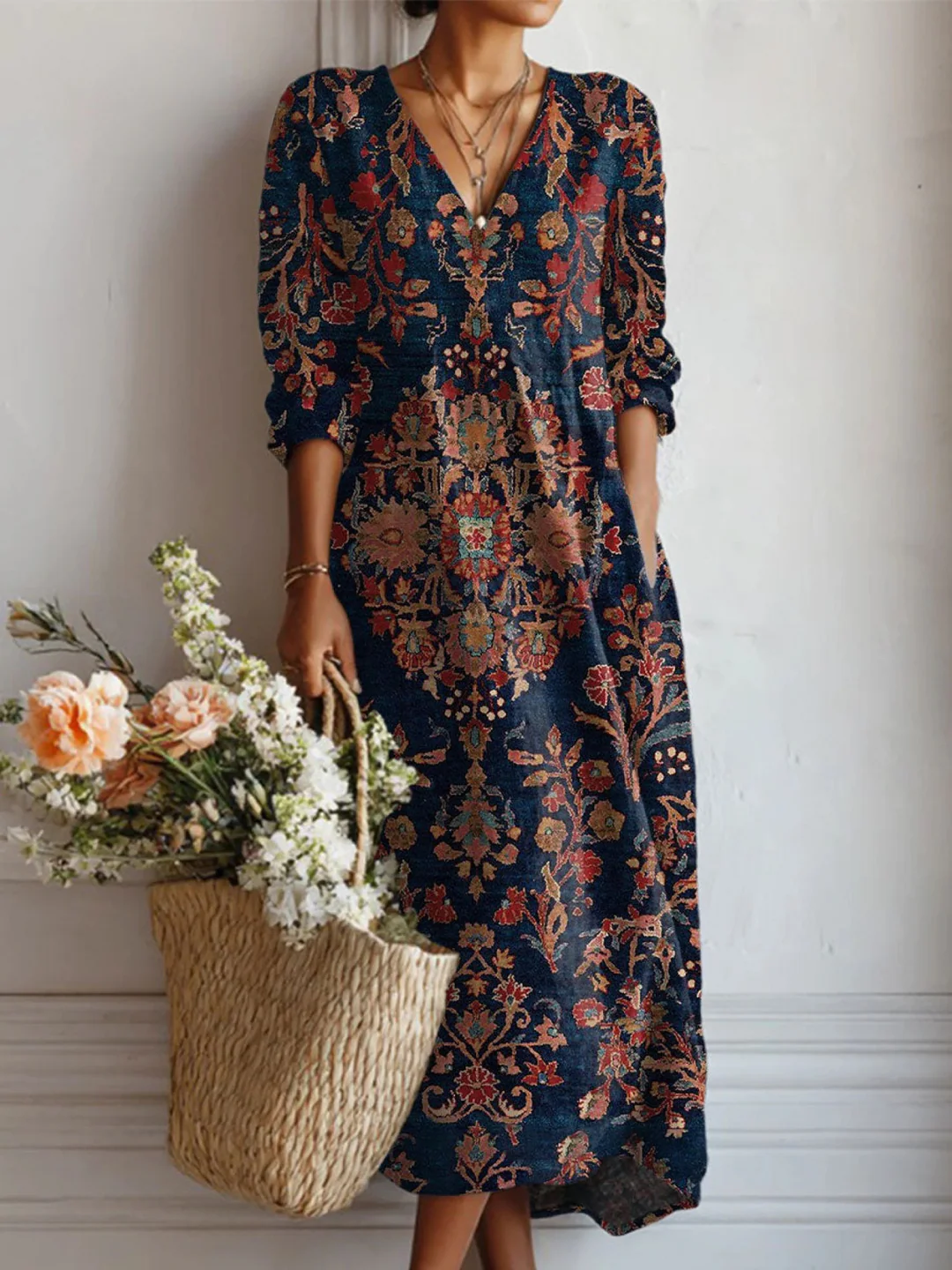 RUE™ - RELAXED SUMMER MIDI DRESS