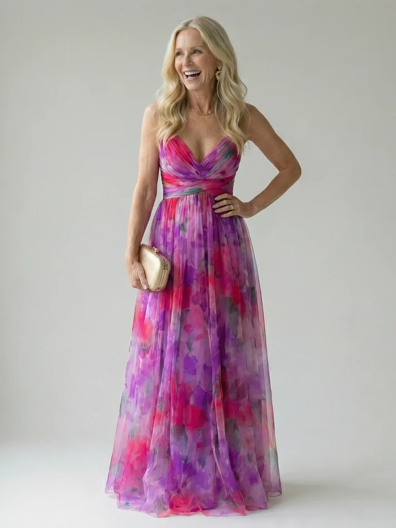 ISEL™ - SOFT WRAP MAXI DRESS