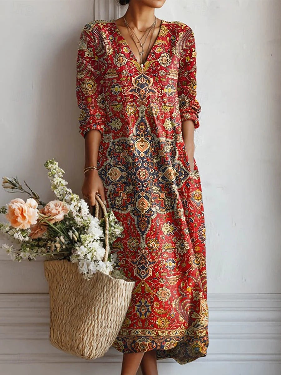 MILA™ - RELAXED SUMMER MIDI DRESS