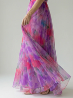 ISEL™ - SOFT WRAP MAXI DRESS