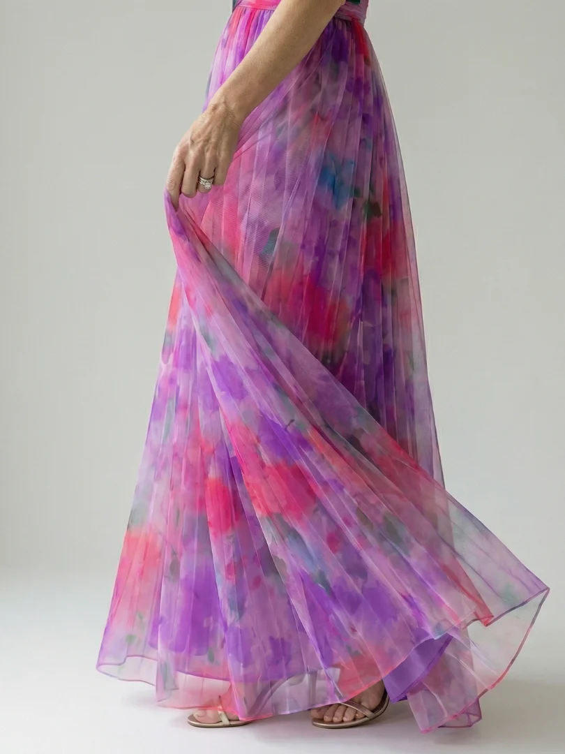 ISEL™ - SOFT WRAP MAXI DRESS