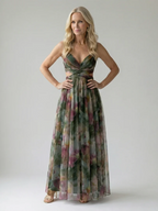 ISEL™ - SOFT WRAP MAXI DRESS