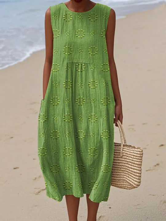 ISLA™ - CASUAL LIGHTWEIGHT MIDI DRESS