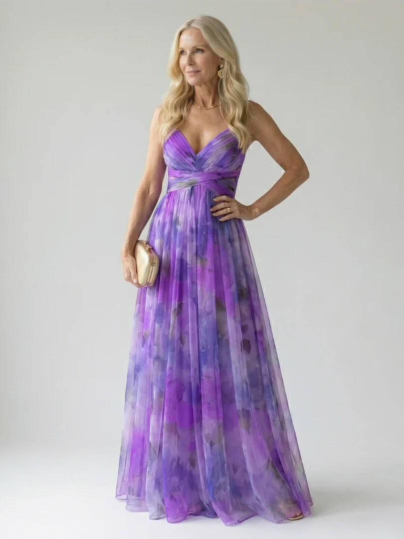 ISEL™ - SOFT WRAP MAXI DRESS