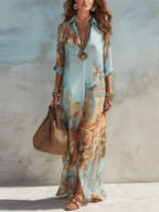 PRISCILLA™ - ELEGANT SUMMER MAXI DRESS