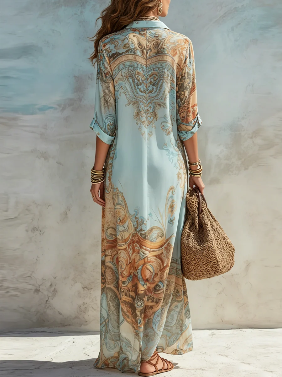 PRISCILLA™ - ELEGANT SUMMER MAXI DRESS