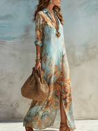 PRISCILLA™ - ELEGANT SUMMER MAXI DRESS
