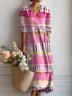 SOLEIL™ - RELAXED SUMMER MIDI DRESS