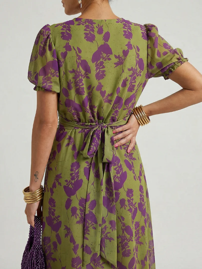 VIREL™ - RELAXED FLORAL MAXI DRESS