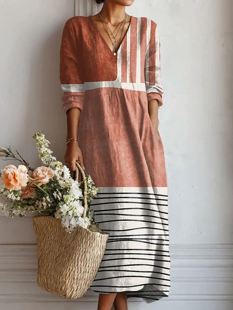 FLEUR™ - RELAXED SUMMER MIDI DRESS