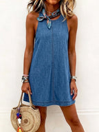 NANCY™ - EVERYDAY SUMMER DENIM MINI DRESS