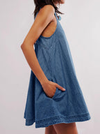 NANCY™ - EVERYDAY SUMMER DENIM MINI DRESS